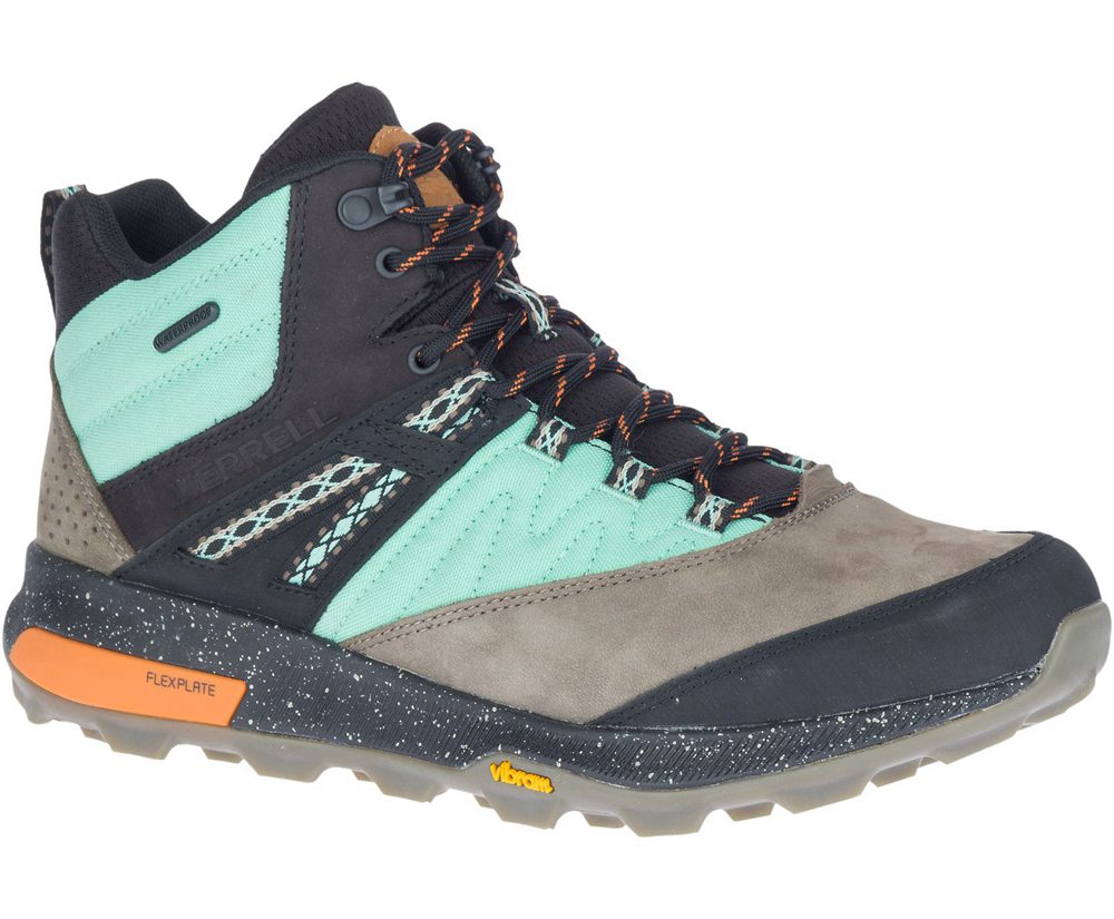 Botas Homem - Merrell Zion Mid Waterproof X Unlikely Hikers - Multicoloridas - KAD931682